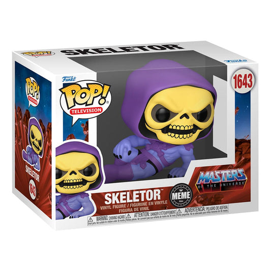 Masters of the Universe POP! TV Vinyl Figur Skeletor (Meme) 9 cm Image 2