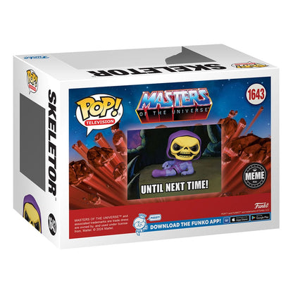 Masters of the Universe POP! TV Vinyl Figur Skeletor (Meme) 9 cm Image 3