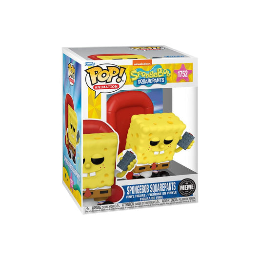 Meme POP! Premium Vinyl Figur SpongeBob 9 cm Image 2