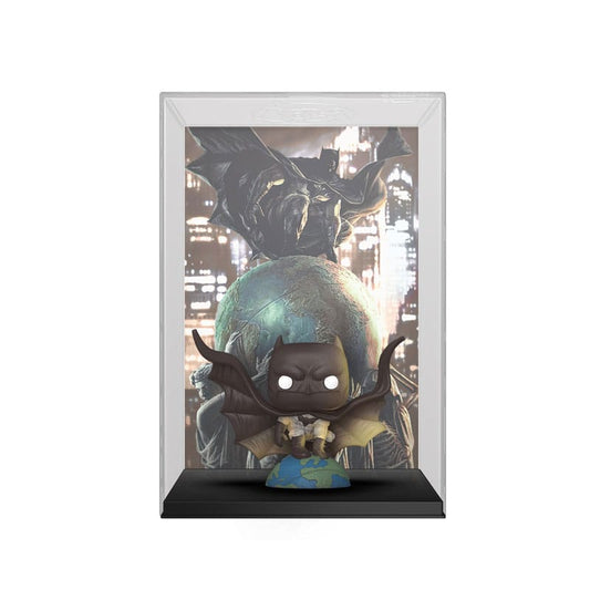 DC POP! Comic Cover Vinyl Figur Batman The World 9 cm Image 1