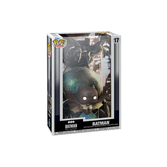 DC POP! Comic Cover Vinyl Figur Batman The World 9 cm Image 2