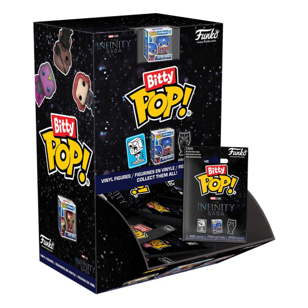 Marvel Mystery Bitty POP! Vinyl Figuren 2 cm The Infinity Saga Display (32) Image