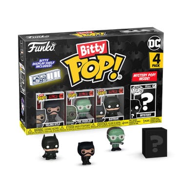 Batman 85th Anniversary Bitty POP! Vinyl Figuren 4er-Pack Catwoman 2,5 cm Image 1