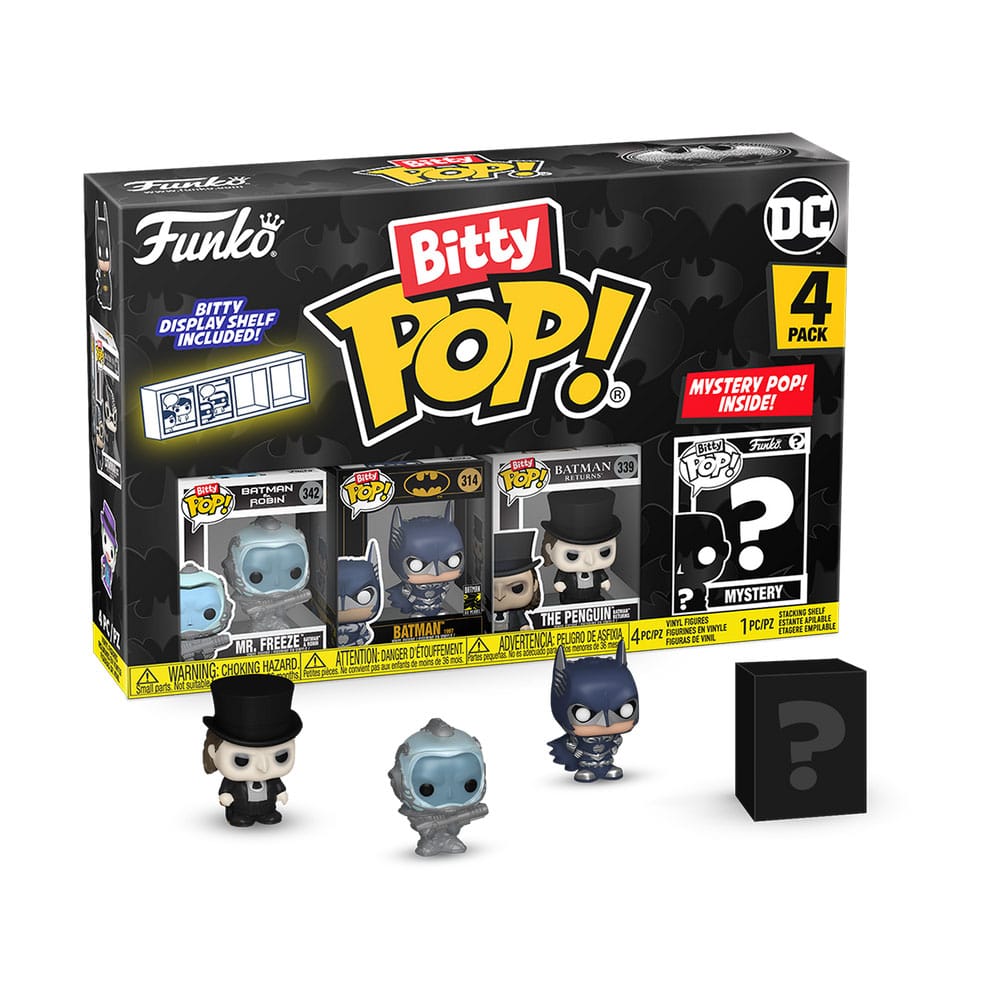 Batman 85th Anniversary Bitty POP! Vinyl Figuren 4er-Pack Freeze 2,5 cm Image 1