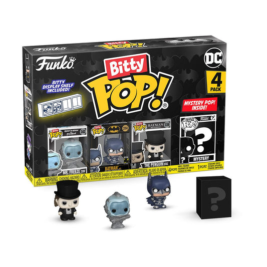 Batman 85th Anniversary Bitty POP! Vinyl Figuren 4er-Pack Freeze 2,5 cm Image 1