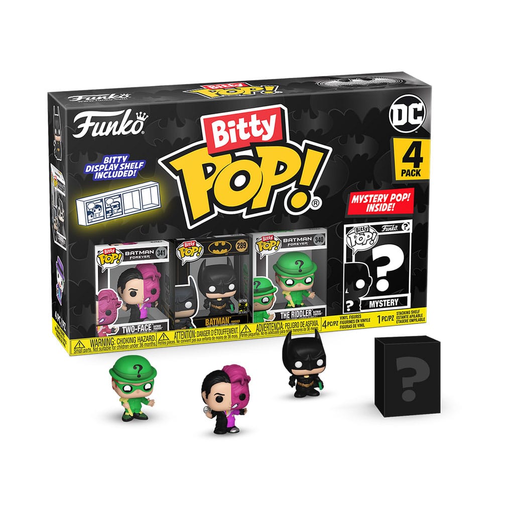 Batman 85th Anniversary Bitty POP! Vinyl Figuren 4er-Pack Two Face 2,5 cm Image 1