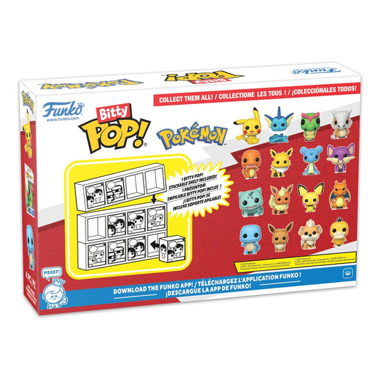 Pokémon Bitty POP! Vinyl Figuren 4er-Pack Series 1 2 cm Image 2