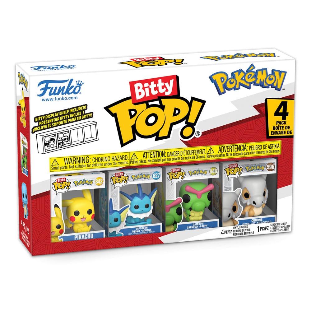 Pokémon Bitty POP! Vinyl Figuren 4er-Pack Series 1 2 cm Image 3