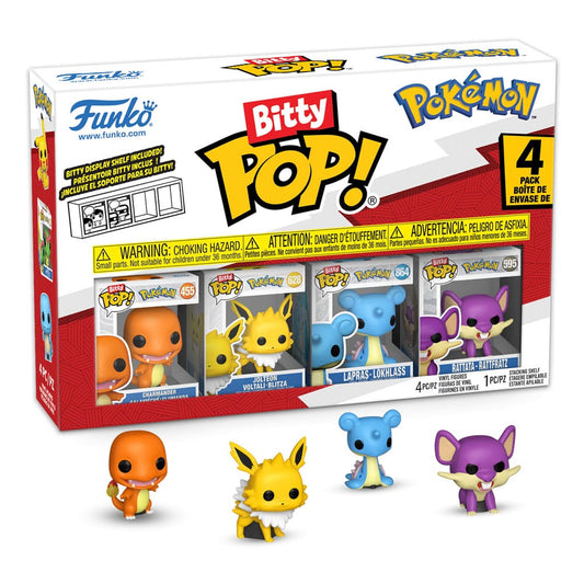 Pokémon Bitty POP! Vinyl Figuren 4er-Pack Series 2 2 cm Image 1