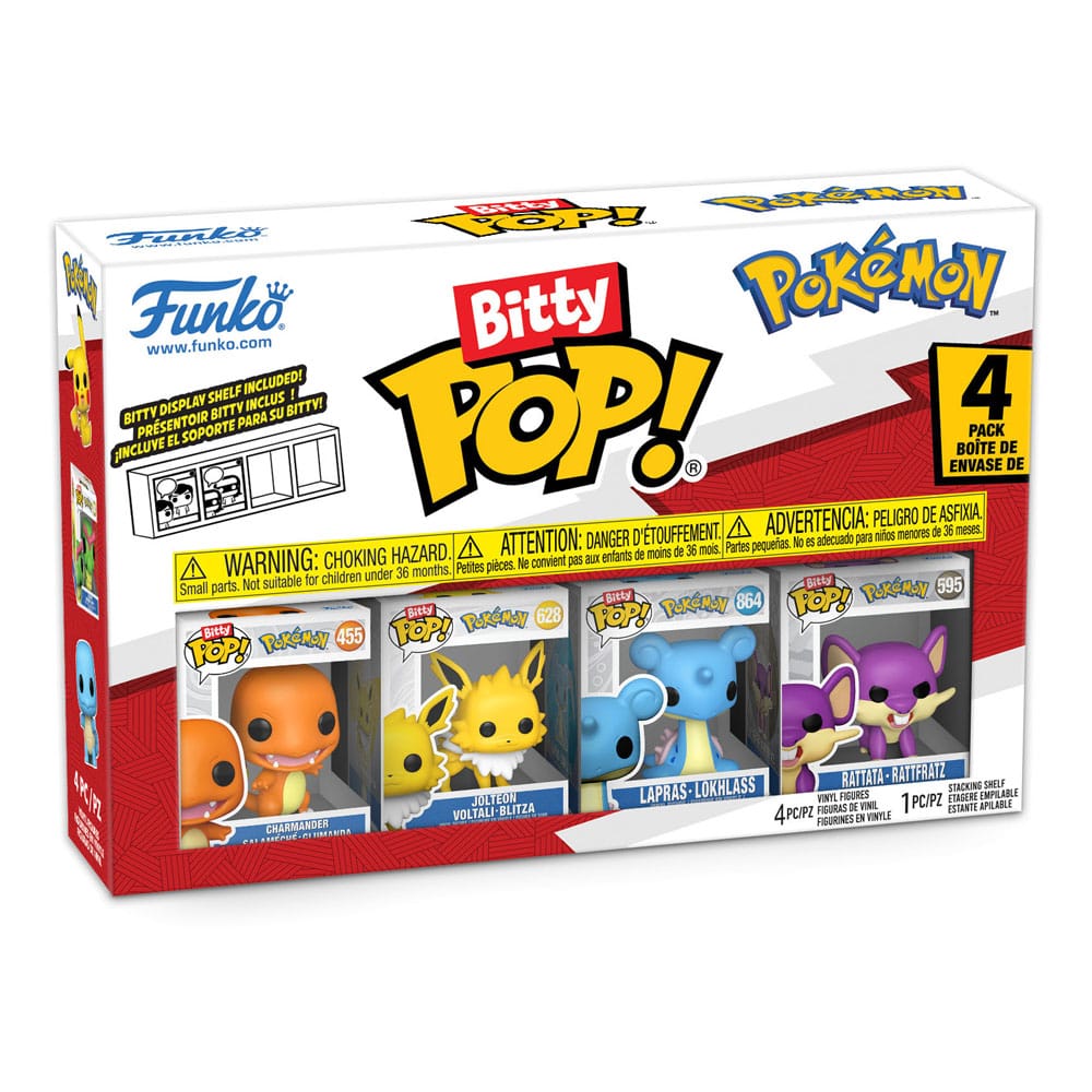 Pokémon Bitty POP! Vinyl Figuren 4er-Pack Series 2 2 cm Image 3