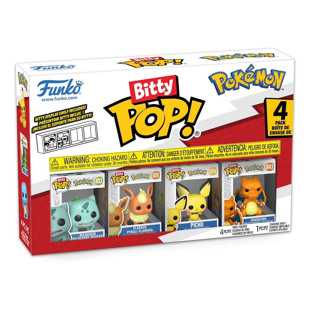 Pokémon Bitty POP! Vinyl Figuren 4er-Pack Series 3 2 cm Image 4