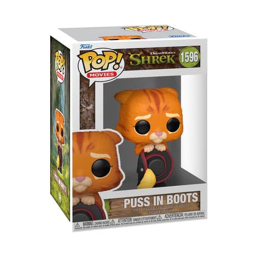 Shrek POP! Movies Vinyl Figur 30th Anniversary Puss in Boots 9 cm Image 2