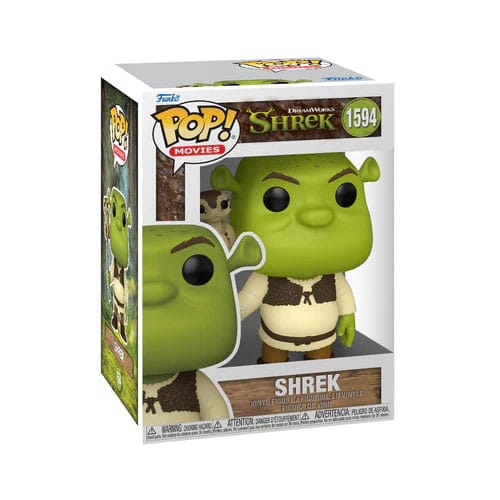 Shrek POP! Movies Vinyl Figur 30th Anniversary Shrek w/Snake 9 cm Image 2