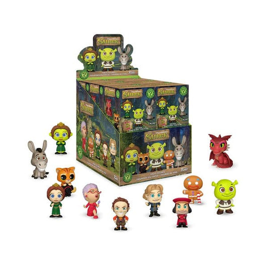 Shrek Mystery Minis Minifiguren 30th Anniversary 5 cm Display (12) Image 1