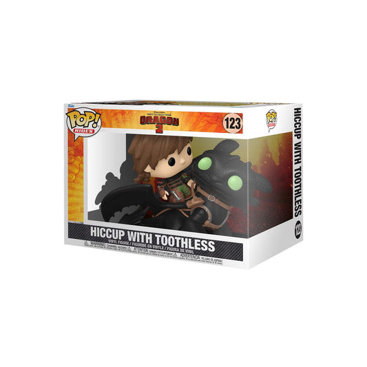 Drachenzähmen leicht gemacht POP! Rides Deluxe Vinyl Figur Hiccup w/Toothless 9 cm Image 2