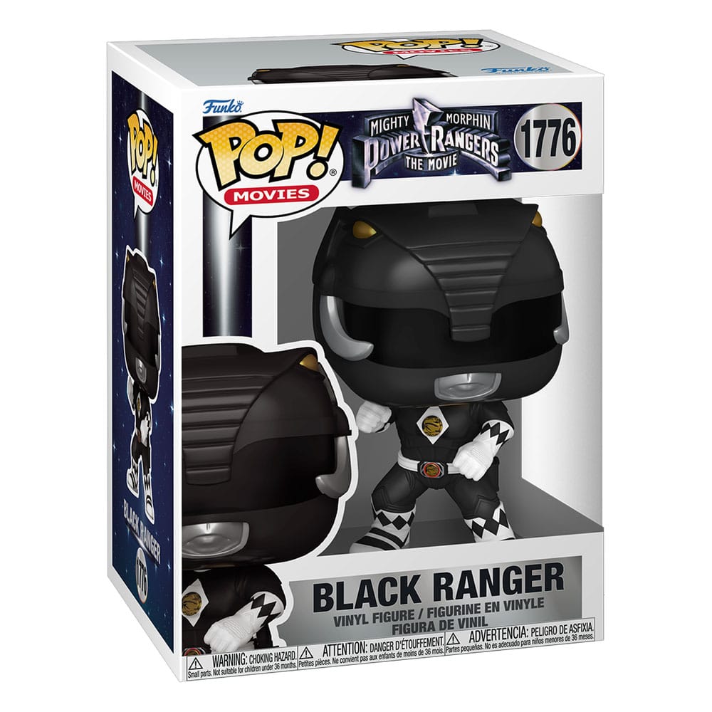 Power Rangers - Der Film POP! Movies Vinyl Figuren Black Ranger 9 cm Image 2