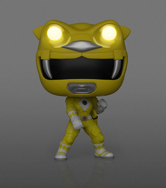 Power Rangers - Der Film POP! Movies Vinyl Figuren Yellow Ranger (GITD) 9 cm Image 2