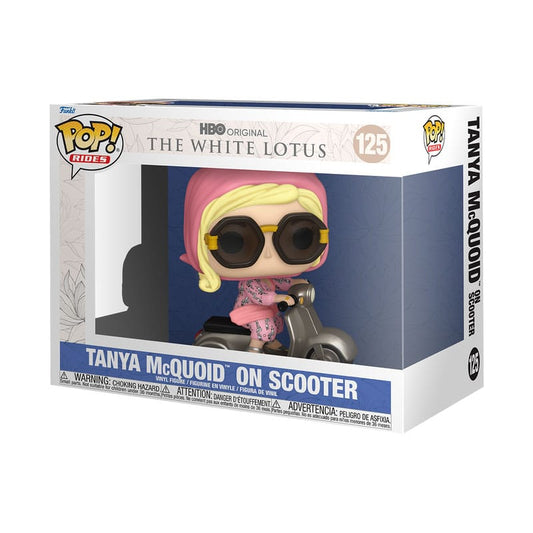 The White Lotus POP! Rides Vinyl Figur Tanya on Scooter 15 cm Image 2