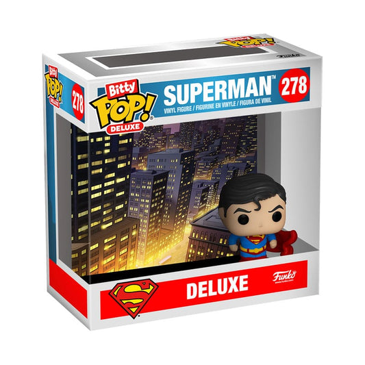 Superman Bitty POP! Deluxe Vinyl Figuren Superman(Gargoyle) Display (12) 2,5 cm Image