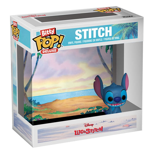 Disney Bitty POP! Deluxe Vinyl Figuren Stitch(Beach) Display (12) 2,5 cm Image 1