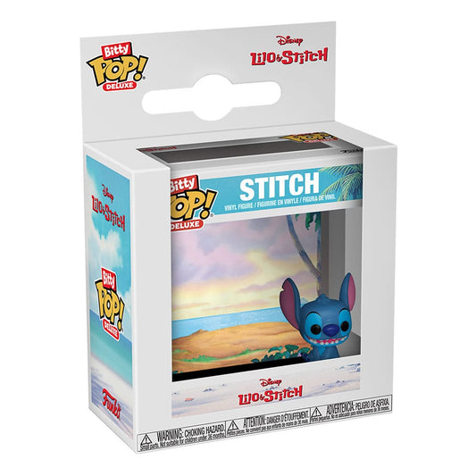 Disney Bitty POP! Deluxe Vinyl Figuren Stitch(Beach) Display (12) 2,5 cm Image 2