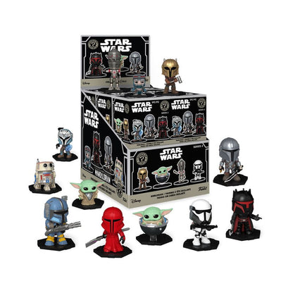Star Wars Mystery Minis Minifiguren 5 cm The Mandalorian Display (12) Image 1