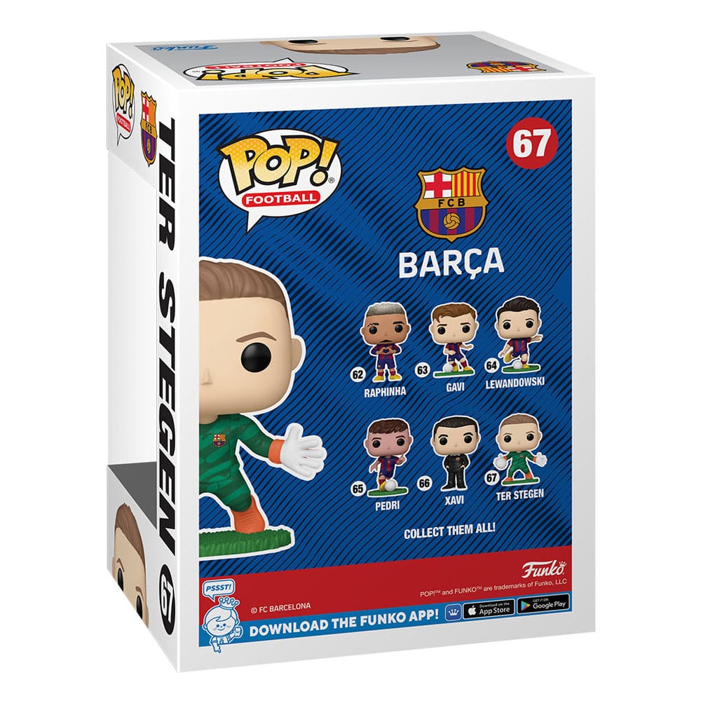 EFL POP! Football Vinyl Figur Barcelona - Ter Stegen 9 cm Image 3