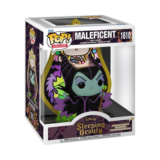 Disney POP! Deluxe Vinyl Figur Maleficent (Glass) 9 cm Image 2