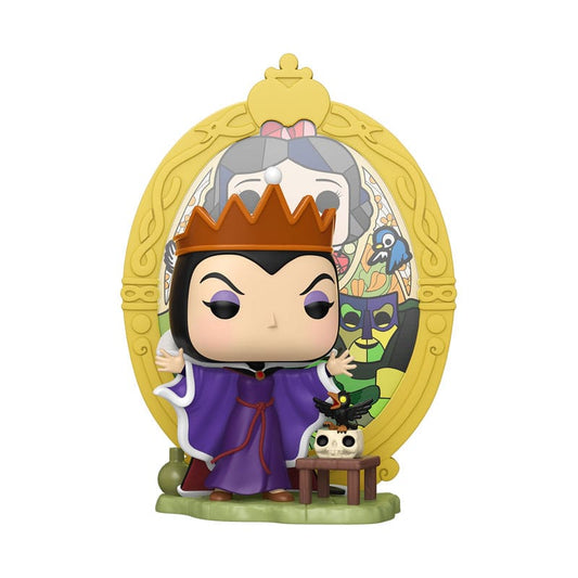 Disney Villians POP! Deluxe Vinyl Figur Evil Queen(Glass) 9 cm Image 1