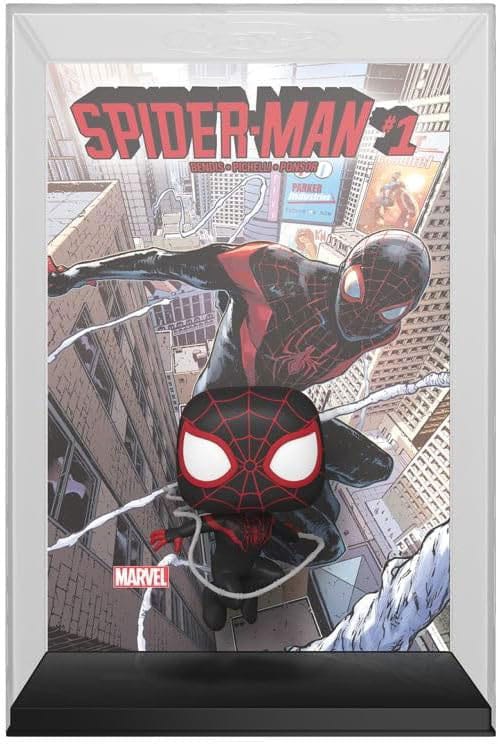 Spider-Man POP! Comic Cover Vinyl Figur Spider-Man 2016 #1 9 cm Image