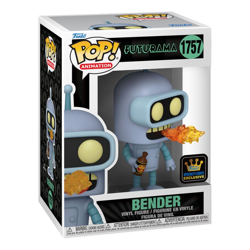 Futurama POP! TV Vinyl Figuren Bender w/CH(GW) 9 cm Sortiment (6) Image 4