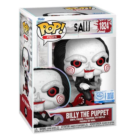 Saw POP! Rides Vinyl Figur Billy on Tricycle Exclusive 15 cm Image 2