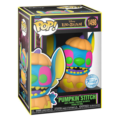 Lilo & Stitch POP! Disney Vinyl Figur Blacklight Pumpkin Stitch 9 cm Image 2