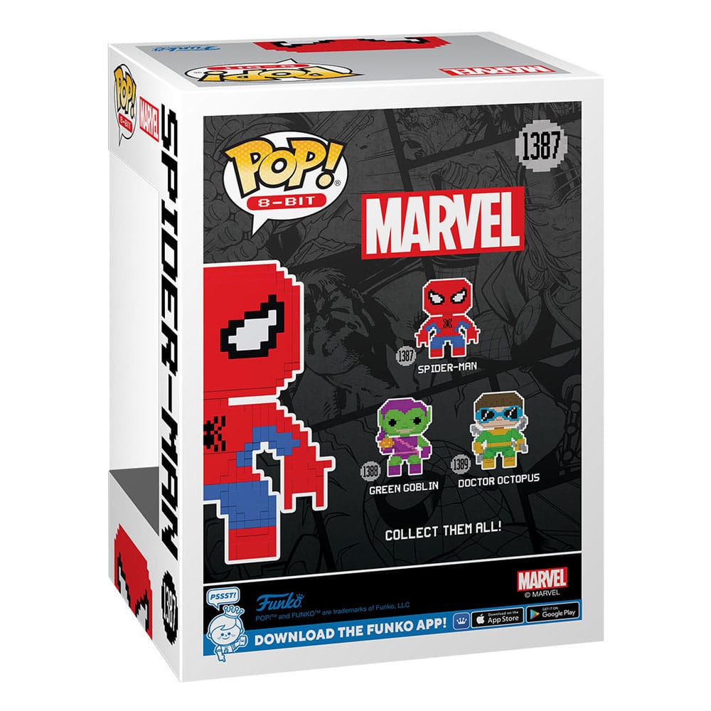 Marvel POP! 8-Bit Vinyl Figur Spider-Man 9 cm Image 3
