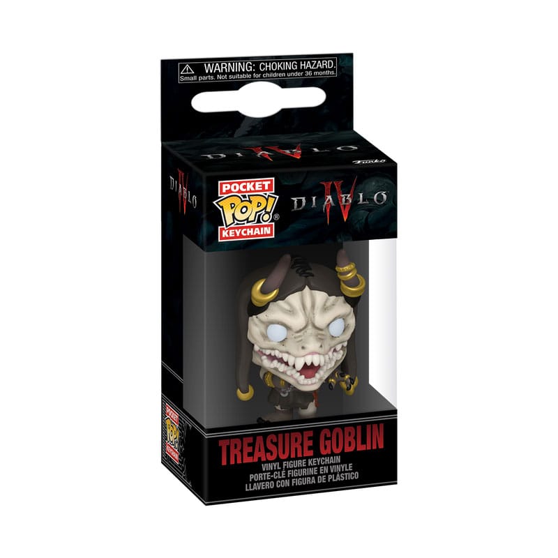 Diablo 4 POP! Vinyl Schlüsselanhänger 4 cm Treasure Goblin Display (12) Image 2