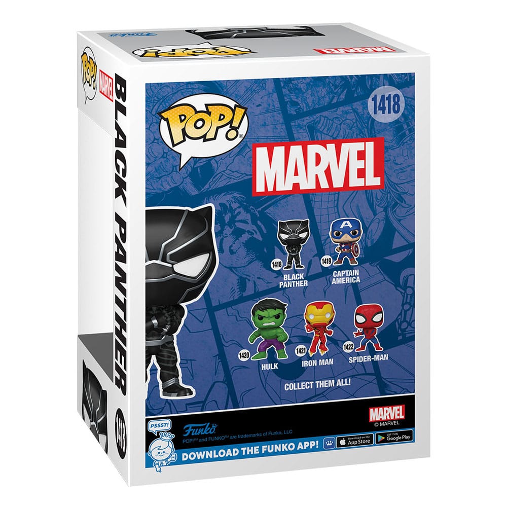 Marvel New Classics POP! Vinyl Figur Black Panther 9 cm Image 3