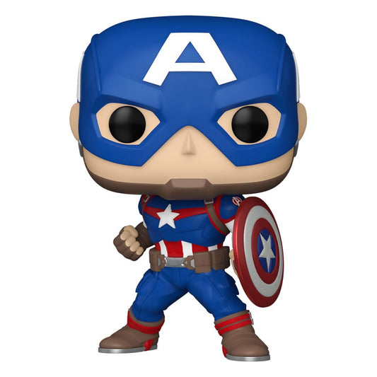Marvel New Classics POP! Vinyl Figur Captain America 9 cm Image 1