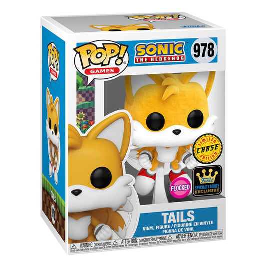 Sonic The Hedgehog POP! Games Vinyl Figuren Tails(Flying)(FL) w/CH 9 cm Sortiment (6) Image 2