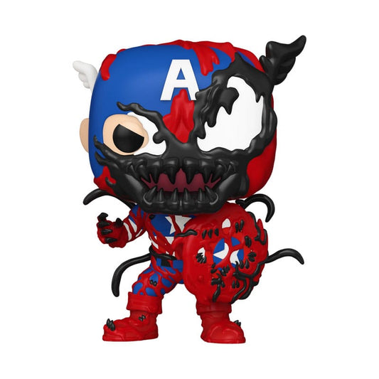 Marvel POP! Vinyl Figur Carnageized - Captain America 9 cm Image 1