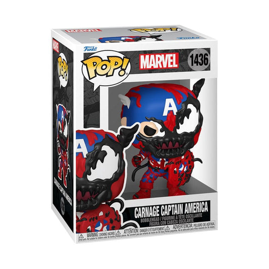 Marvel POP! Vinyl Figur Carnageized - Captain America 9 cm Image 2
