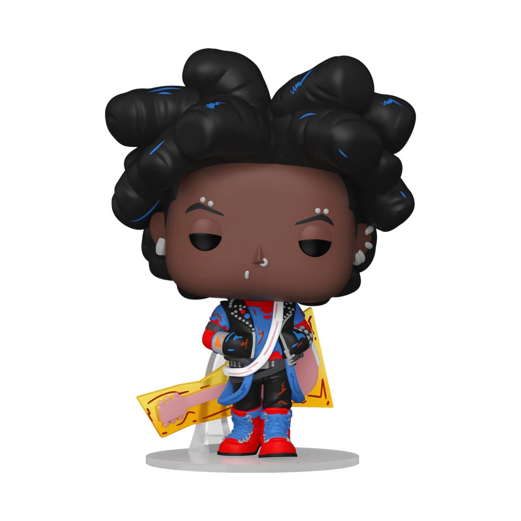 Spiderman Across the Spider-Verse POP! Vinyl Figur Spider-Punk(UN) 9 cm Image 1