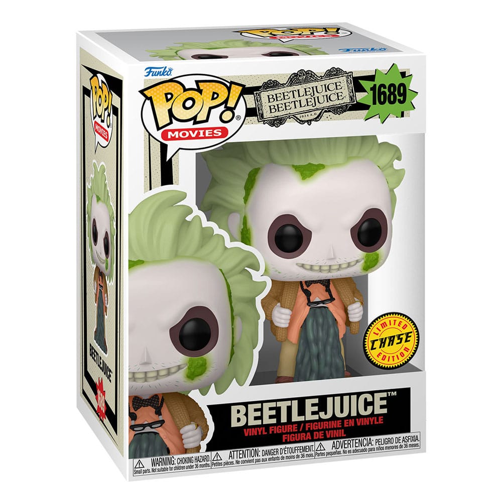 Beetlejuice 2 POP! Movies Vinyl Figur Beetlejuice w/chase 9 cm Sortiment (6) Image 5
