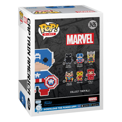 Marvel POP! 8-Bit Vinyl Figur Captain America 9 cm Image 3