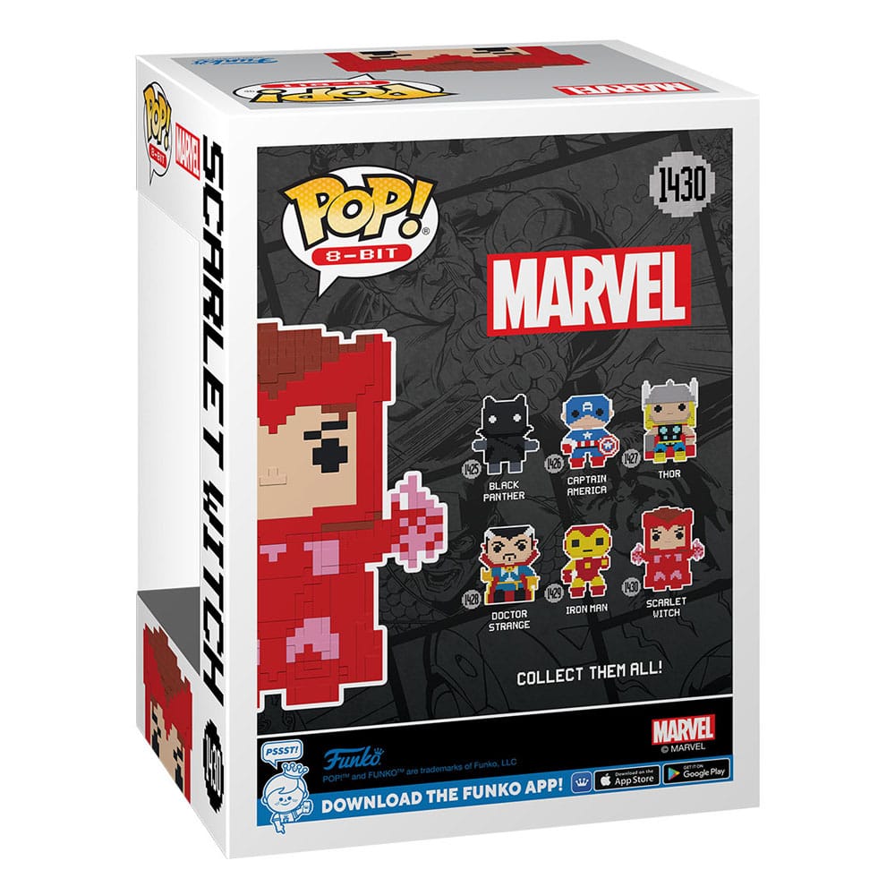 Marvel POP! 8-Bit Vinyl Figur Scarlett Witch 9 cm Image 3