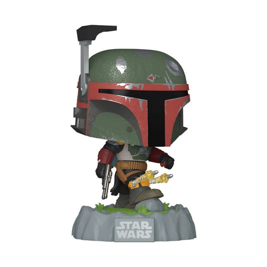 Star Wars: Fett Legacy POP! Vinyl Figur Boba Fett w/Rockets 9 cm Image 1