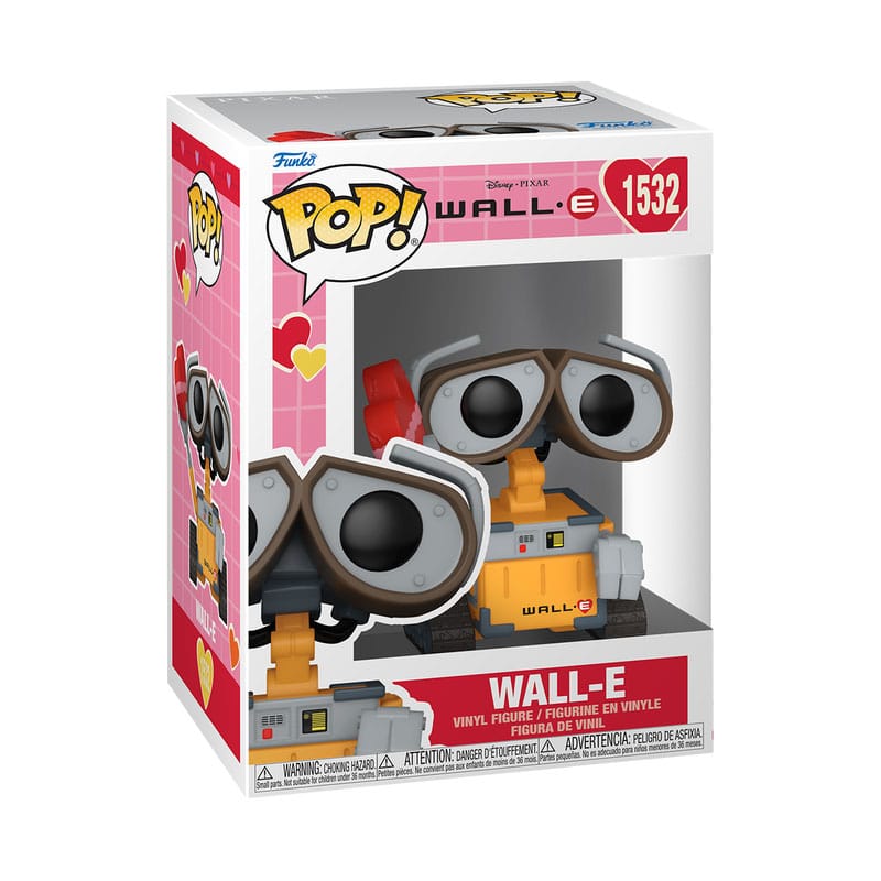 Wall-E Valentines POP! Disney Vinyl Figur Wall-E 9 cm Image 2