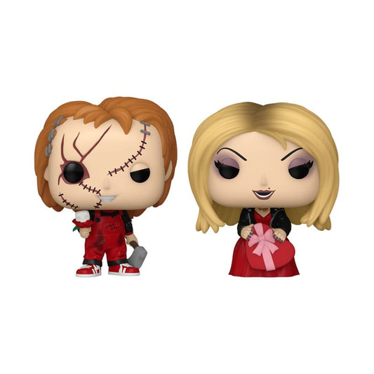 Chucky - Die Mörderpuppe Pocket POP! Vinyl Figuren 2er-Pack Valentines 4 cm Image 1