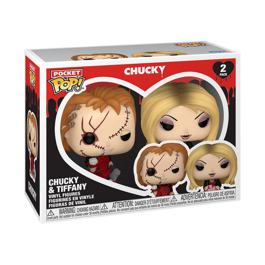 Chucky - Die Mörderpuppe Pocket POP! Vinyl Figuren 2er-Pack Valentines 4 cm Image 2