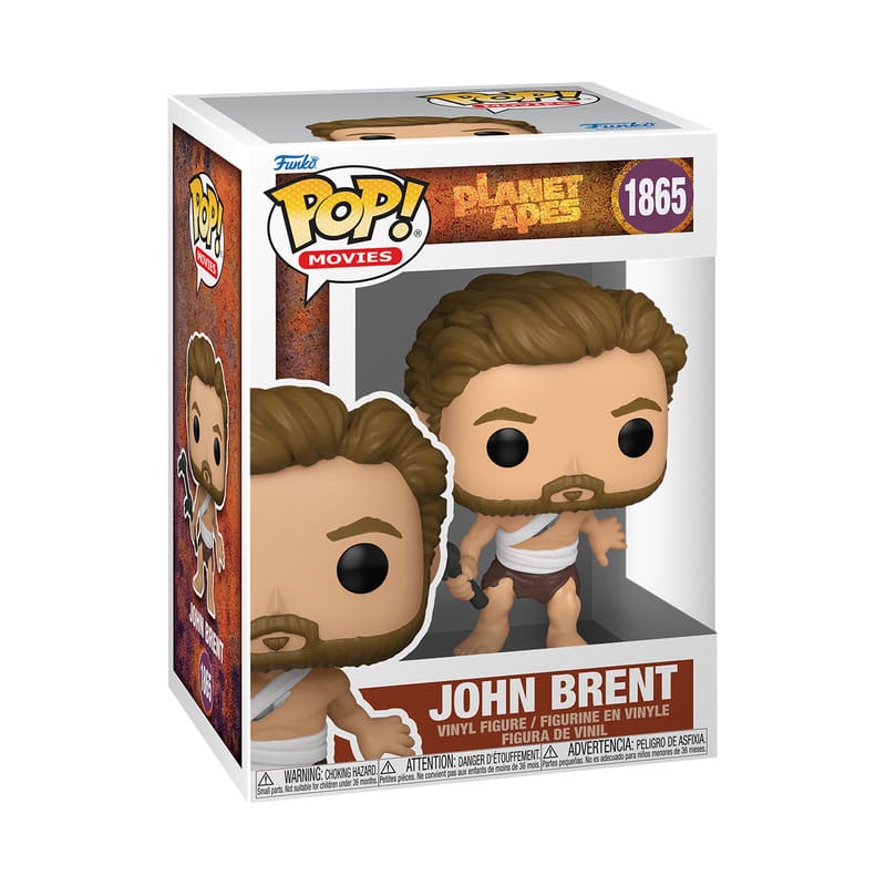Planet der Affen POP! Movies Vinyl Figur John Brent 9 cm Image 2