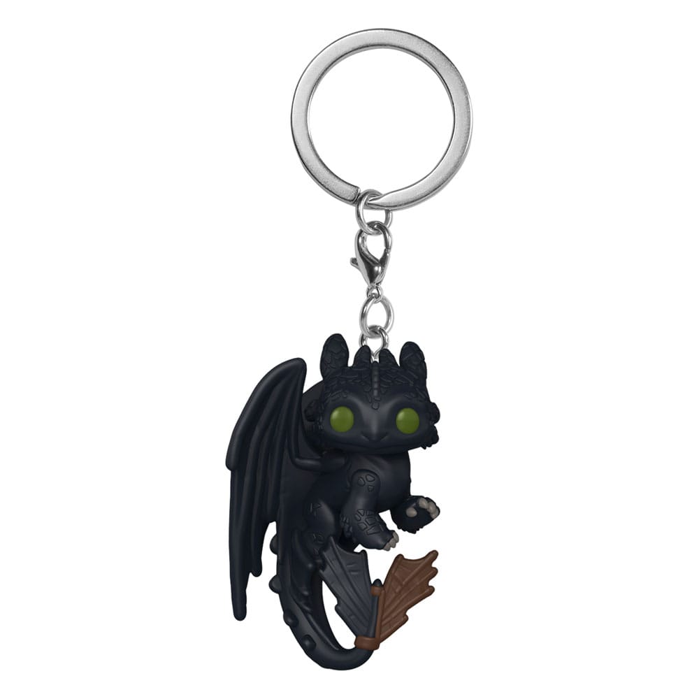 Drachenzähmen leicht gemacht LAM POP! Vinyl Schlüsselanhänger 4 cm Toothless Display (12) Image 1